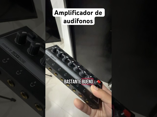 Vídeo relacionado con SPYMINNPOO Amplificador de Auriculares de 8 Canales, Amplificador Estéreo de Metal Portátil Mini Amplificador de Auriculares para Estudio y Escenario de 100 a 240 V