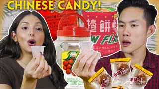 Mexican Wife Tries Chinese Candy