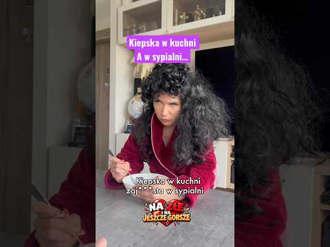 Kiepska w kuchni, a w sypialni… #śmieszne #humor #żonaimąż
