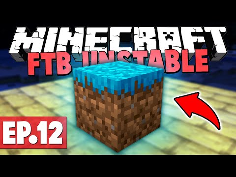 Minecraft FTB Unstable 1.14 | CURSED EARTH ENDERMAN FARM! #12 [Modded Minecraft 1.14]