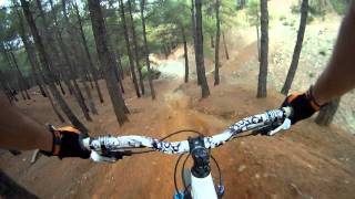 preview picture of video 'GoPro HD - MTB Trail @ Platanakia - Panorama'
