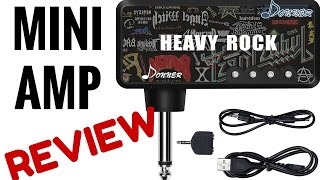Mini Guitar Amp ★ FIRST LOOK ★ Review - Donner Heavy Rock Pocket Amplifier