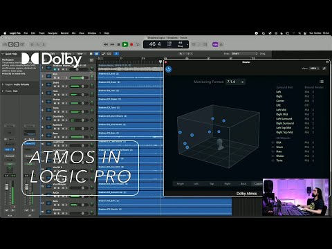 How to Mix in Dolby Atmos using Logic Pro