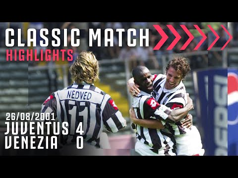 Juventus 4-0 Venezia | Buffon, Nedved & Thuram Make Their Juventus Debut! | Classic Match Highlights