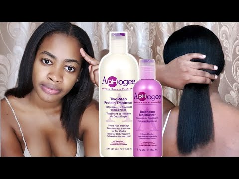 APHOGEE 2 STEP PROTEIN TREATMENT ON RELAXED HAIR:...