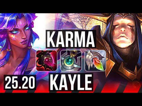 KARMA vs KAYLE (TOP) | 700+ games | EUW Diamond | 25.20