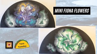 Mini Fiona Flowers With @Fiona-Art New Mix | Acrylic Pouring | LIVE Stream | Fluid Art