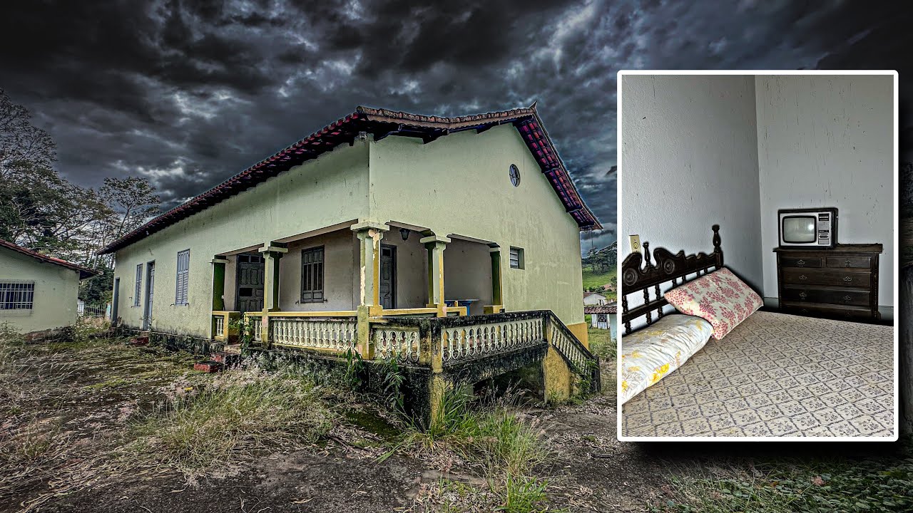 FAMÍLIA CHEIA DE RIQUEZAS ABANDONA SUA MANSÃO DEVIDO A FATOS ASSUSTADORES-Havia um TÚMULO no quintal