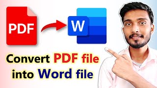 How to Convert PDF to Word for Free | 2023
