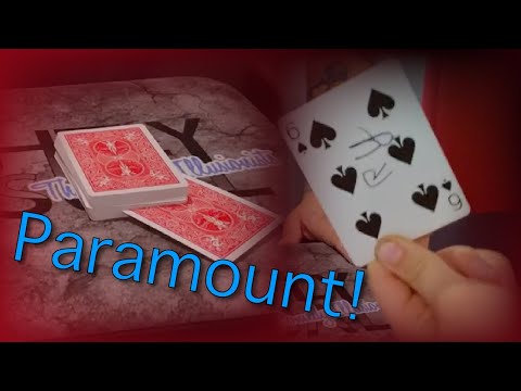 Paramount Magic Trick By Aldo Colombini!