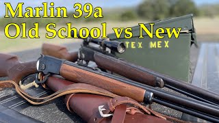 Marlin 39a Old vs New Review and Range Time