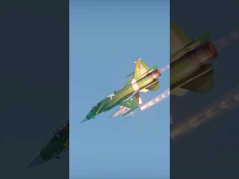 JF 17 Missile Launch  Air Combat