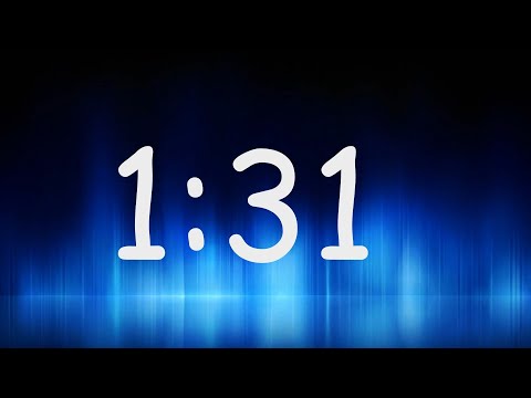 1:31 Minutes Timer / Countdown from 1min 31sec
