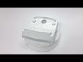 Kit Porta Correr V/V Modelo Cadeirinha Kit 09 VsM, Branco