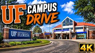 University of Florida Campus Drive | Gainesville, FL in 4K