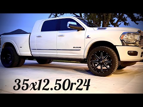 35’s on a Stock 2019 Ram 3500 Dually
