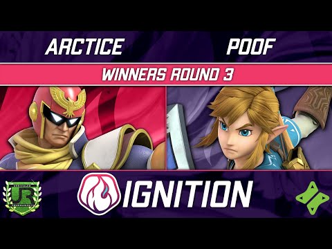 Arctice (Captain Falcon) vs poof (Link) -  Ignition 286 WINNERS ROUND 3