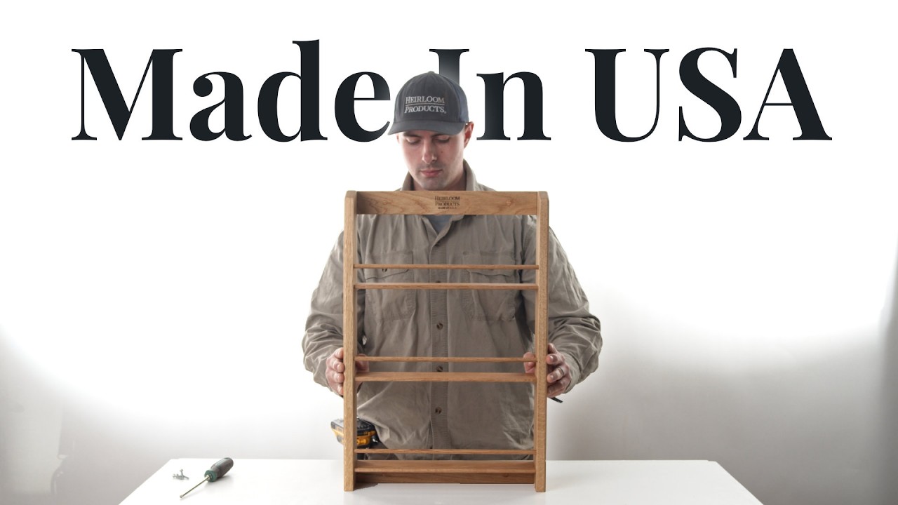 Wall Spice Rack Assembly