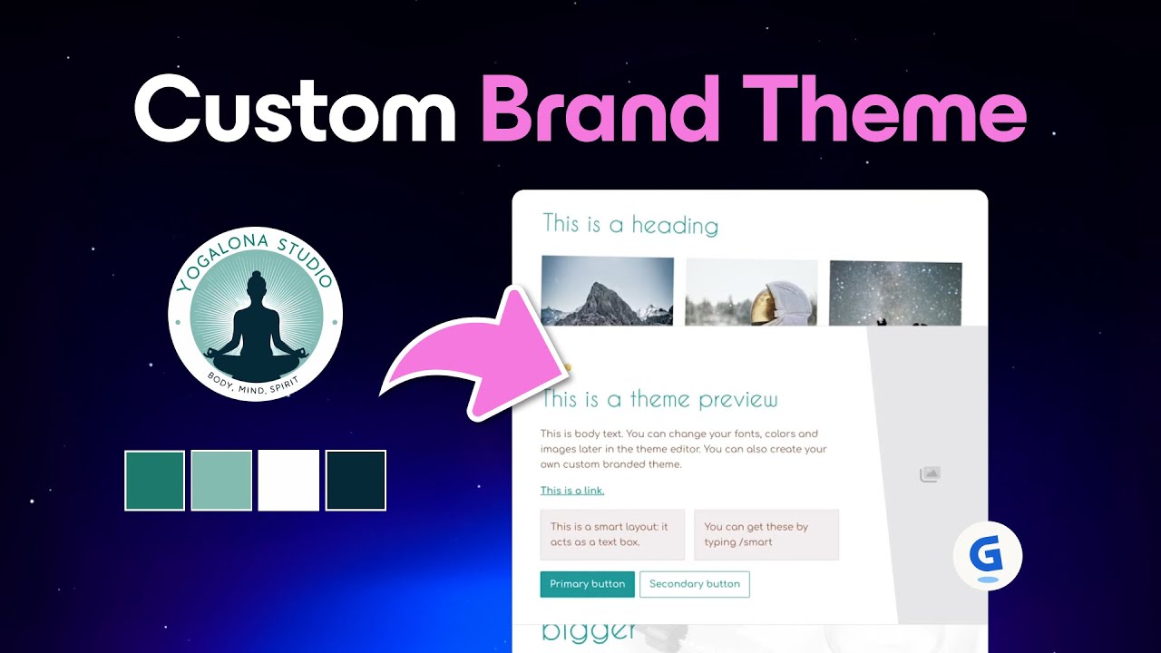 How to Create a Custom Brand Theme in Gamma