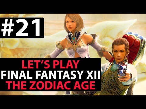 Let's Play Final Fantasy XII The Zodiac Age Walkthrough 100% - Garuda and Demon Wall - Part 21