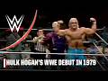 Hulk Hogan S WWE Debut In 1979 WWE On ESPN