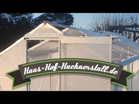 JAGO Gewächshaus von Ebay bricht unter Schneelast zusammen.