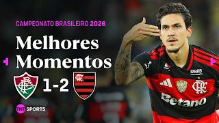 PEDRO FAZ GOL ANTOLÓGICO E MENGÃO VENCE! FLUMINENSE 1X2 FLAMENGO - MELHORES MOMENTOS - BRASILEIRÃO