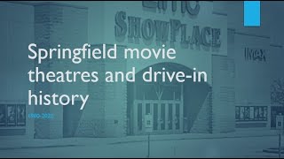 Springfield, Illinois movie theatre and drive-in history 1980-2021