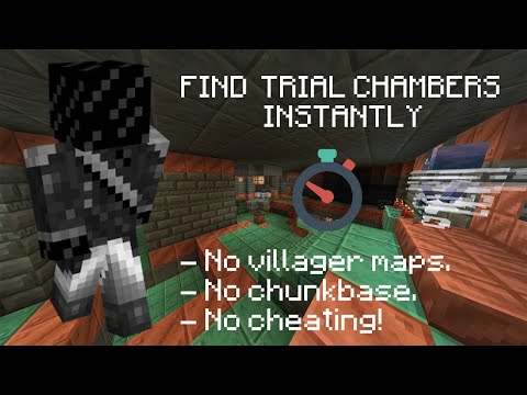 Find Trial Chambers within a few minutes, in any Minecraft world! [Pie Chart Tutorial]