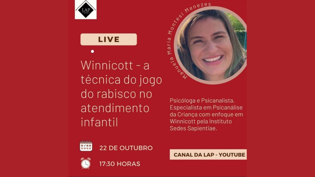 Winnicott - A técnica do jogo com rabisco no atendimento infantil por Manuela Montesi