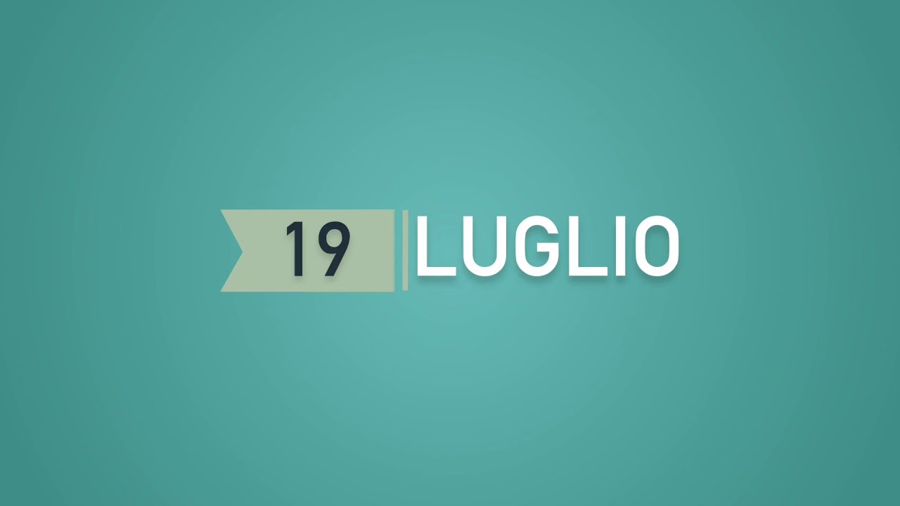 Meditazione Calendario “Parole di Vita” del 19 Luglio 2021