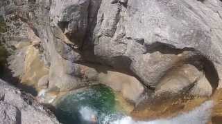 preview picture of video 'Canyon  du Mascun Supérieur'
