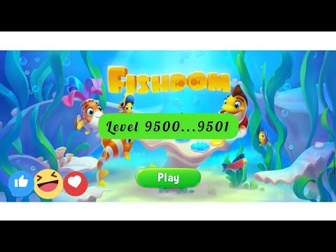 Fishdom game level 9500...9501 #fishdom #youtube