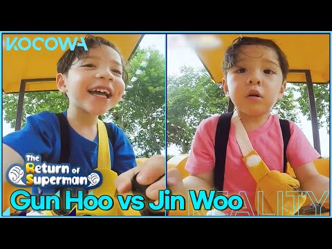 Jin Woo the Excavator! But can he beat Gun Hoo...? l The Return of Superman Ep 439 [ENG SUB]