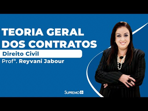 Teoria Geral dos Contratos - Direito Civil - Profª. Reyvani Jabour