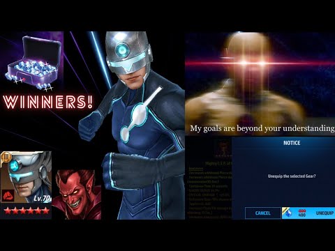 T3 MAKER vs MEPHISTO WBL Stage 25! (Forged Energy CTP) - Marvel Future Fight