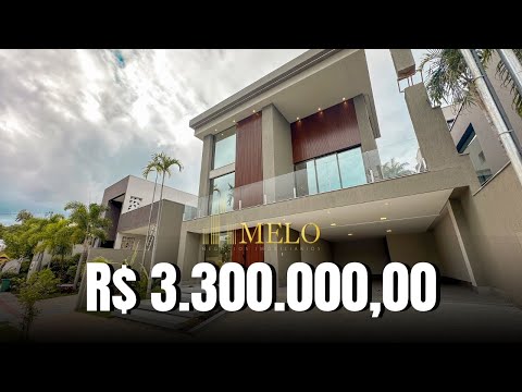 💎Casa alto padrão em condomínio fechado à venda por R$  3.300.000,00