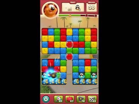 Toon Blast Level 3216 - NO BOOSTERS 🐻🐺🐱 | SKILLGAMING ✔️