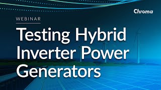 Webinar: Hybrid Inverter Power Generators