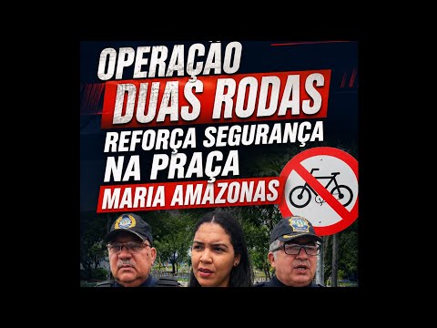 Operação Duas Rodas reforça segurança na Praça Maria Amazonas, em Camaragibe