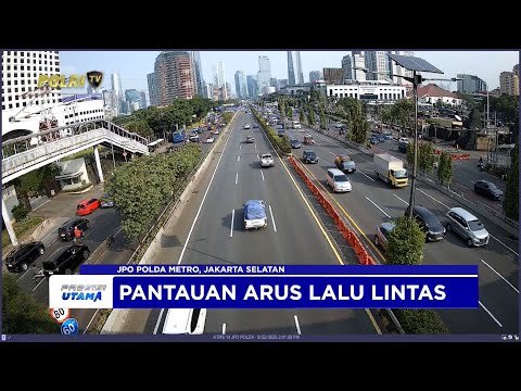NTMC POLRI - PANTAUAN ARUS LALU LINTAS SORE 22/09/25