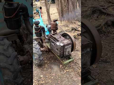 Sifang 16hp diesel engine power tiller #viralshort #dieselengine #