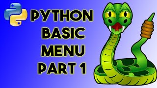 How to Create a Menu in Python