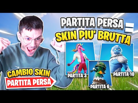 PARTITA PERSA = SKIN PIU' BRUTTA! su Fortnite ITA #fortnite #fortniteita #smi_ii