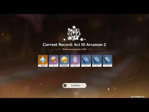 Clearing Imaginarium Theater 6.4 Lunar Mode with Limited 5★ & Mostly Lv70 4★ Characters | Full Run