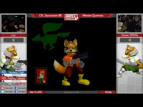 CFL Smackdown 118 Melee - Harriet (Fox) vs Lad (Red) - Winners Quarters