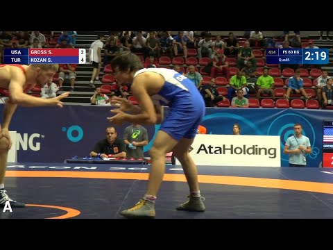 Qual. FS - 60 kg: S. KOZAN (TUR) df. S. GROSS (USA), 11-10