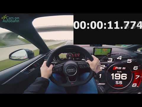 AUDI RS5 VS BMW M4 ACCELERATION TEST