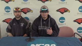 2017 AMCC Baseball Tournament: #6 Mt  Aloysius vs  #2 Penn State Behrend (Mt. Aloysius PostGame)