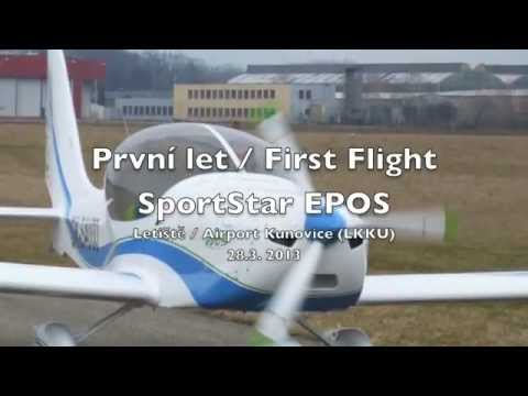 SportStar EPOS: электрический самолет для двоих. Фото.